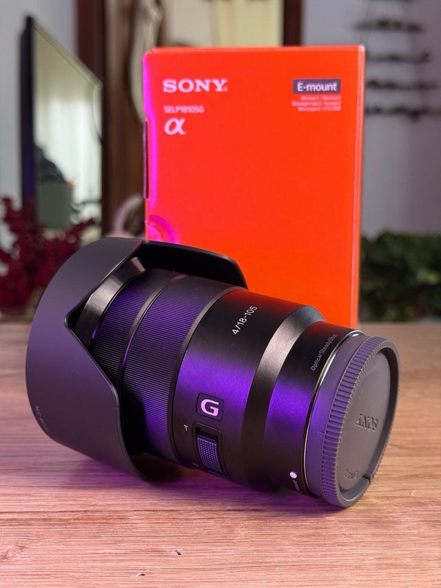 Objetivo Sony SELP18105G PZ 18-105mm f/4 G OSS