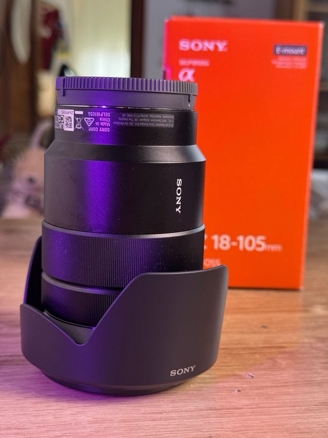 Objetivo Sony SELP18105G PZ 18-105mm f/4 G OSS