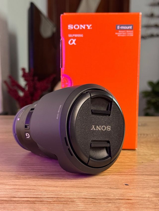 Objetivo Sony SELP18105G PZ 18-105mm f/4 G OSS