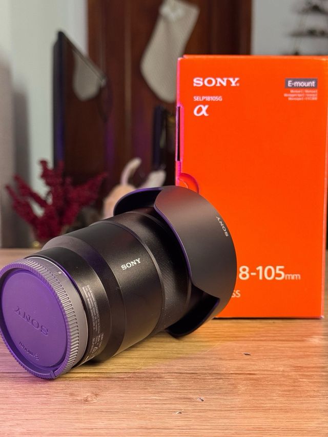 Objetivo Sony SELP18105G PZ 18-105mm f/4 G OSS
