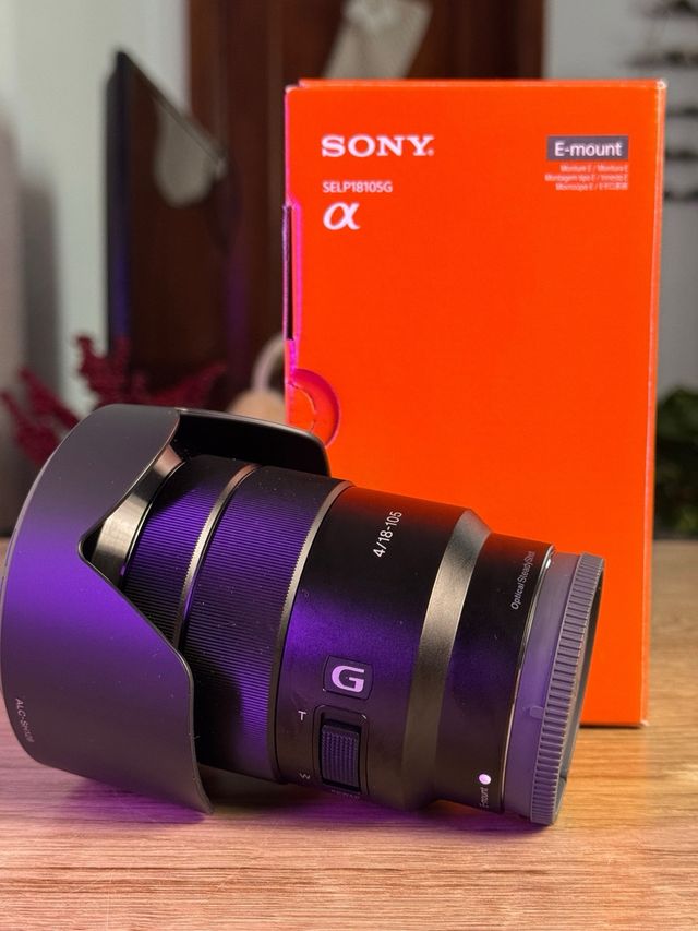 Objetivo Sony SELP18105G PZ 18-105mm f/4 G OSS