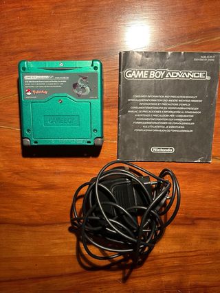 Game Boy Advance SP pokemon Rayquaza