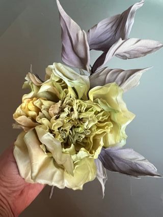 Spilla fiore in seta