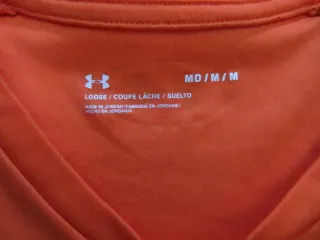 Camiseta Naranja Under Armour Talla M