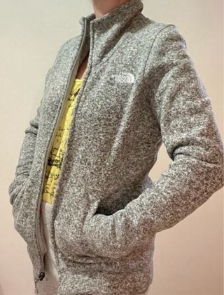 Chaqueta polar The North Face gris