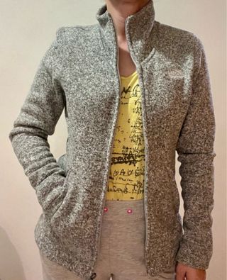 Chaqueta polar The North Face gris