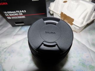 Objetivo Sigma 18-250mm DC Macro OS Canon