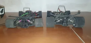 2 Coches Radiocontrol Serpent Vector y Mugen Seiki