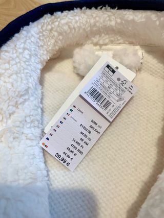 Polar Peanuts Snoopy Azul Blanco