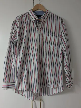Camisa Tommy Hilfiger Rayas Talla XL