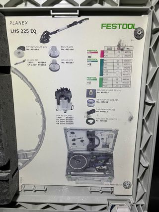 Lijadora Festool Planex LHS 225 EQ