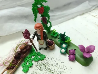 Playmobil Huerto con Figura y Accesorios