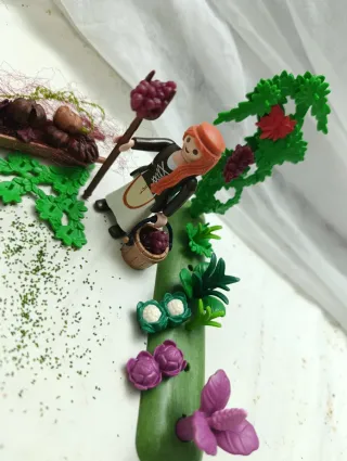 Playmobil Huerto con Figura y Accesorios