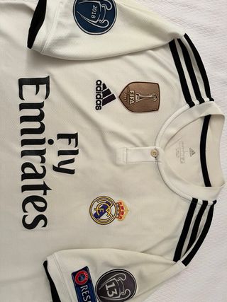 Camiseta Real Madrid 2018/2019 Adidas Champions