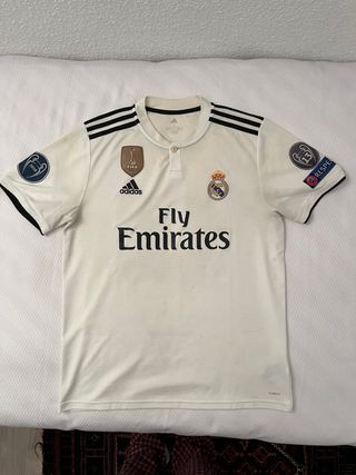 Camiseta Real Madrid 2018/2019 Adidas Champions
