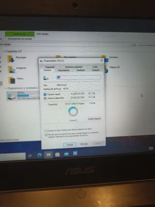 Portátil Asus Notebook Negro