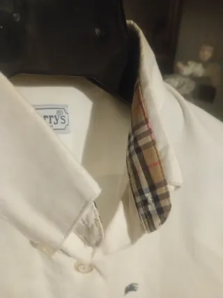 Camisa Burberrys Mujer Blanca