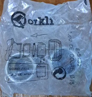 Llave termostática Orkli 1/2