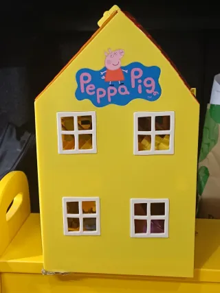 Granja playmobil, casa peppa pig y bebes llorones