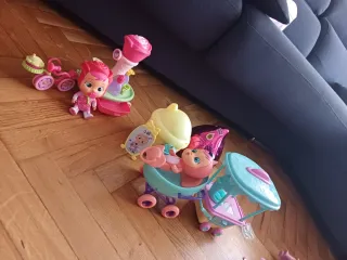 Granja playmobil, casa peppa pig y bebes llorones