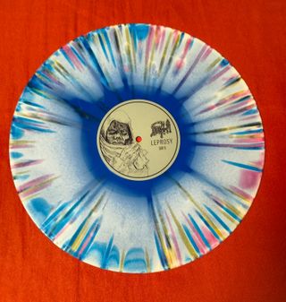 VINILO DEATH LEPROSY REEDICION DELUXE 2024 TRICOLO