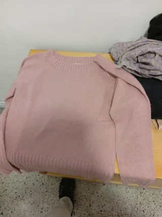 Camiseta rosa escote cuadrado10€ los dos