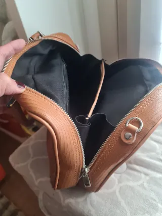 Borsa donna Pulicati color cuoio