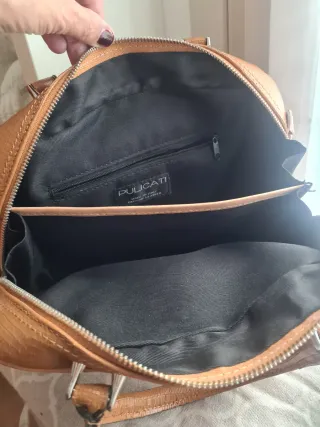 Borsa donna Pulicati color cuoio