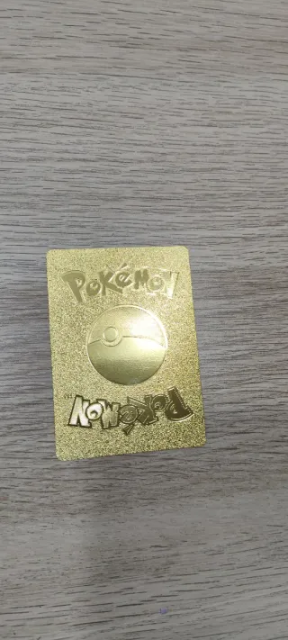 Carta Pokémon Mewtwo Dorada