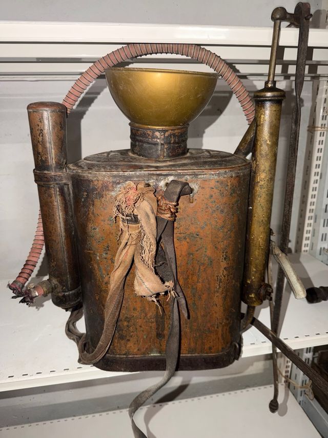 Pulverizador Sulfatadora Antigua BACCHUS Cobre-