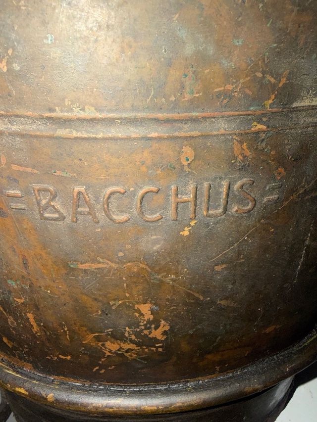 Pulverizador Sulfatadora Antigua BACCHUS Cobre-