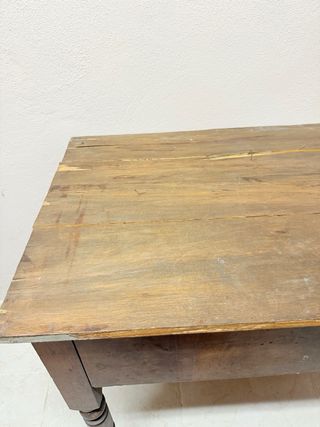 Mesa de caoba antigua