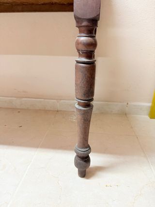 Mesa de caoba antigua