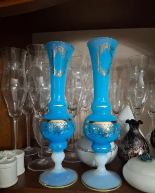 Vasi Opaline Anni 70