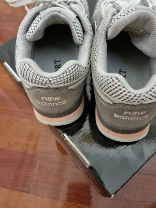 New Balance 36 Gris Rosa