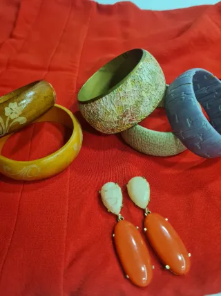 Lote Bisutería Pulseras y Pendientes