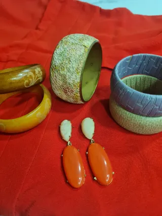 Lote Bisutería Pulseras y Pendientes