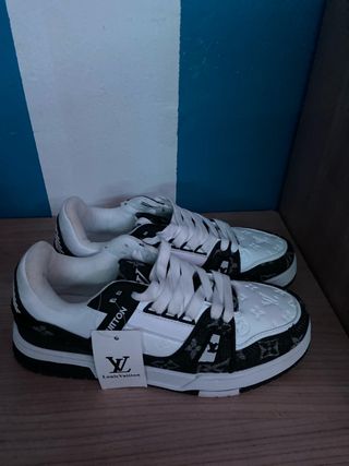 Zapatos Louis Vuitton Negros y Blancos a estrenar