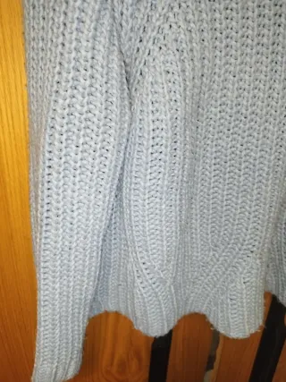 Jersey azul celeste Made in Italia Acrillico 75%