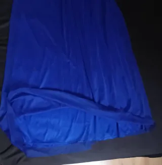 Vestido largo azul Yedra talla 42