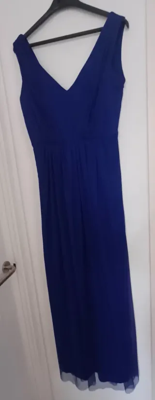 Vestido largo azul Yedra talla 42