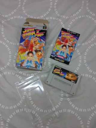 Set Street Fighter II Capcom Super Famicom