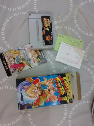 Set Street Fighter II Capcom Super Famicom
