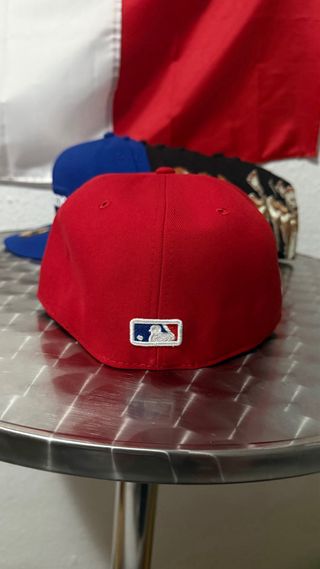 Gorra Supreme Roja y Azul