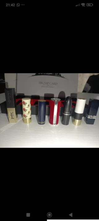 Set 7 Mini Labiales Trump Card