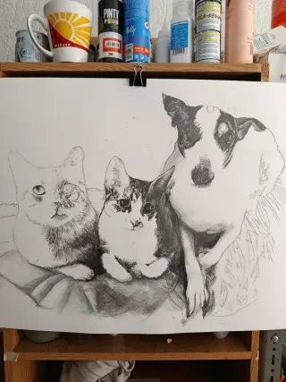 Hacemos Retratos a Mano