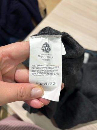 Maglione Canda Grigio Scollo a V M