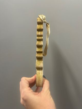 Adorno Árbol Navidad Zara Home Papel Dorado