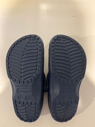 Zuecos Crocs Azul Oscuro