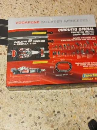Circuito Scalextric Fernando Alonso / Lewis Hamilt